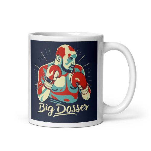 Tyson Fury Big Dosser Mug – White glossy mug