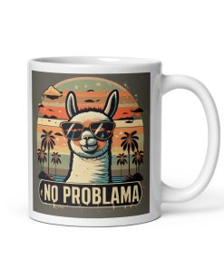 No Problama Llama Sunglasses Mug