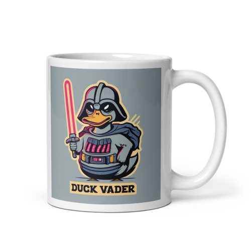 Duck Vader Mug Quack-tastic Sips for Real Space Wars Lads
