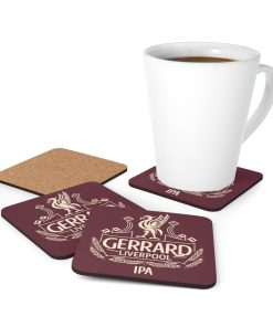 Gerrard Liverpool IPA Cork Backed Drinks 4 pack Coasters