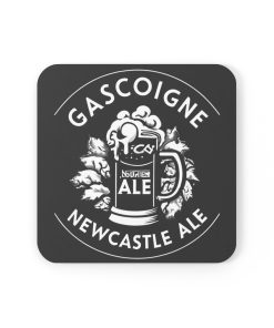 Gascoigne Newcastle Ale Cork Backed Drinks Coasters NUFC Gift