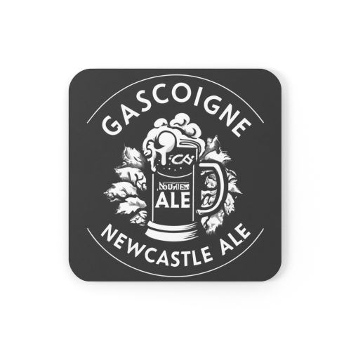 Gascoigne Newcastle Ale Cork Backed Drinks Coasters NUFC Gift