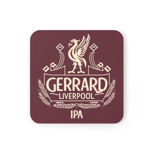 Gerrard Liverpool IPA Cork Backed Drinks 4 pack Coasters