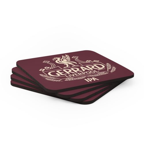 Gerrard Liverpool IPA Cork Backed Drinks 4 pack Coasters
