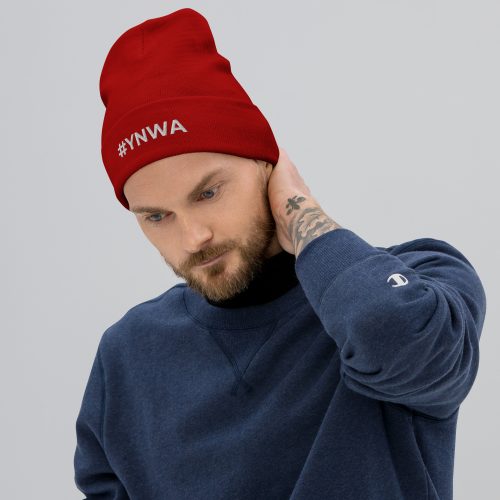 Liverpool FC #YNWA Embroidered Beanie Hat