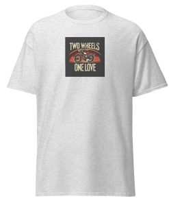 Vintage Motorbike T-Shirt Two Wheels, One Love