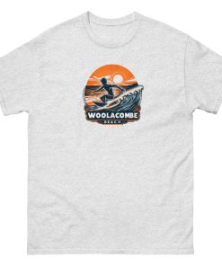 Woolacombe Beach Surfing T-Shirt Devon Surf
