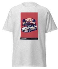 Car Sunset Beach T-Shirt Design Cool Gift Tee T-Shirt