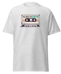The Best of 1973 Cassette Tape T-shirt Gift for Born in 1973 Present for Men