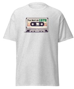 The Best of 1975 Cassette Tape T-shirt Gift for Born in 1975 Present for Men