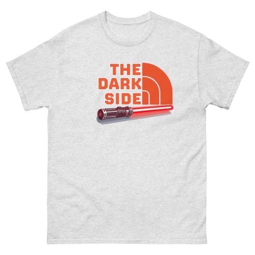 The Dark Side – Red Lightsaber T-shirt for Star Wars Fans