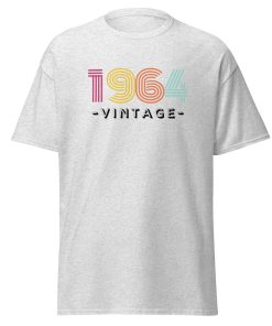 1964 Vintage Birthday T-shirt for 60th Birthday Present Born in 1964