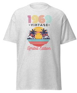 1969 Classic Vintage Limited Edition Birthday T-Shirt Present Born In 1969