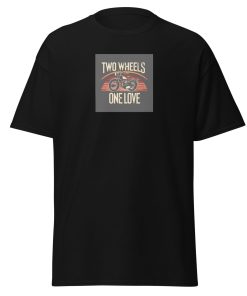 Vintage Motorbike T-Shirt Two Wheels, One Love