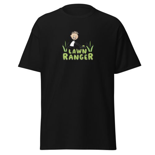 Lawn Ranger T-shirt – Dad Men’s Funny Lawn cutting T-shirt