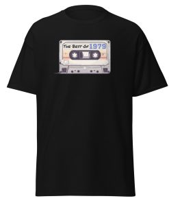 The Best of 1979 Cassette Tape T-shirt Gift for Born in 1979 Present for Men