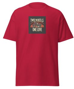 Vintage Motorbike T-Shirt Two Wheels, One Love