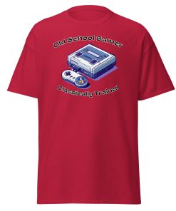 Old School Gamer – Classically Trained – T-shirt gift for Retro Gamers