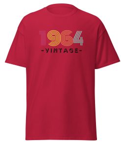 1964 Vintage Birthday T-shirt for 60th Birthday Present Born in 1964