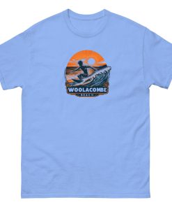 Woolacombe Beach Surfing T-Shirt Devon Surf