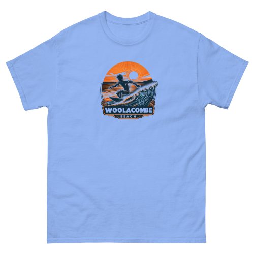 Woolacombe Beach Surfing T-Shirt Devon Surf