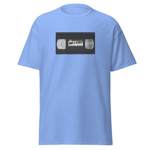 Dad’s VHS Video Do Not Erase T-shirt – Fun Gift for Dad