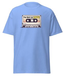 The Best of 1972 Cassette Tape T-shirt Gift for Born in 1972 Present for Men