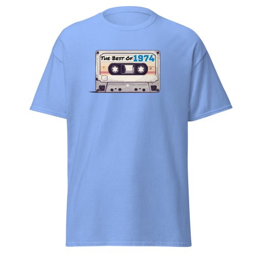 The Best of 1974 Cassette Tape T-shirt Gift for Born in 1974 Present for Men