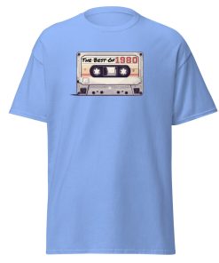 The Best of 1980 Cassette Tape T-shirt Gift for Born in 1980 Present for Men
