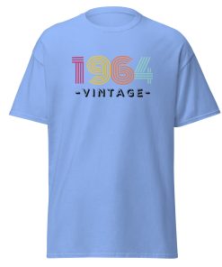 1964 Vintage Birthday T-shirt for 60th Birthday Present Born in 1964