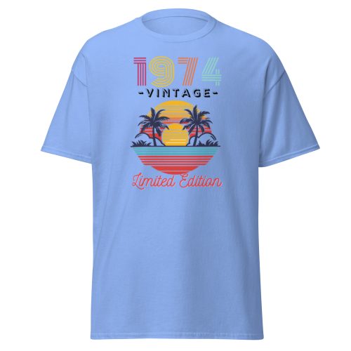 1974 Classic Vintage Limited Edition Birthday T-Shirt Present Born In 1974
