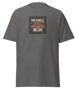 Vintage Motorbike T-Shirt Two Wheels, One Love