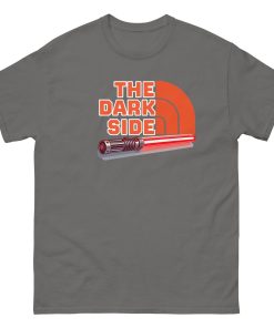 The Dark Side – Red Lightsaber T-shirt for Space Wars Fans