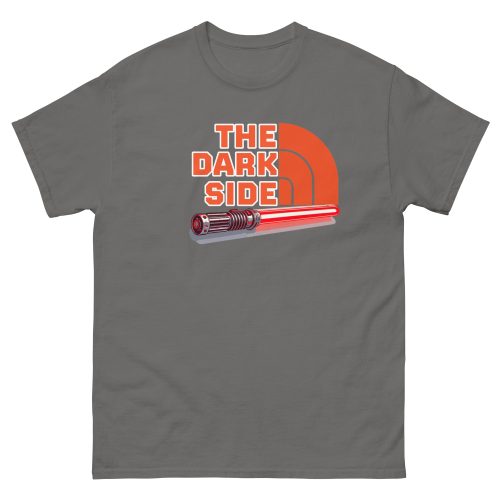 The Dark Side – Red Lightsaber T-shirt for Star Wars Fans