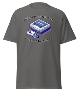 Old School Gamer – Classically Trained – T-shirt gift for Retro Gamers