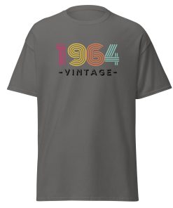 1964 Vintage Birthday T-shirt for 60th Birthday Present Born in 1964