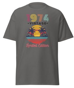 1974 Classic Vintage Limited Edition Birthday T-Shirt Present Born In 1974
