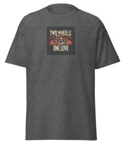 Vintage Motorbike T-Shirt Two Wheels, One Love