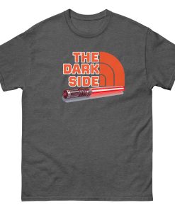 The Dark Side – Red Lightsaber T-shirt for Space Wars Fans