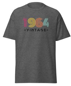 1964 Vintage Birthday T-shirt for 60th Birthday Present Born in 1964