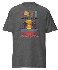 1971 Classic Vintage Limited Edition Birthday T-Shirt Present Born In 1971