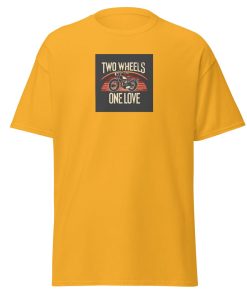 Vintage Motorbike T-Shirt Two Wheels, One Love