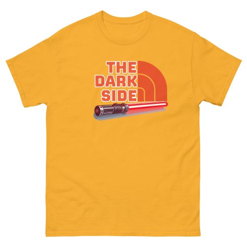 The Dark Side – Red Lightsaber T-shirt for Star Wars Fans