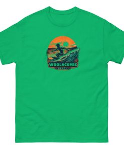 Woolacombe Beach Surfing T-Shirt Devon Surf