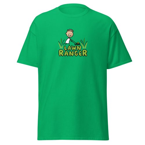 Lawn Ranger T-shirt – Dad Men’s Funny Lawn cutting T-shirt