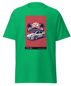 Car Sunset Beach T-Shirt Design Cool Gift Tee T-Shirt