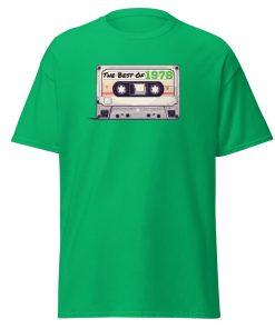 The Best of 1978 Cassette Tape T-shirt Gift for Born in 1978 Present for Men