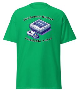 Old School Gamer – Classically Trained – T-shirt gift for Retro Gamers