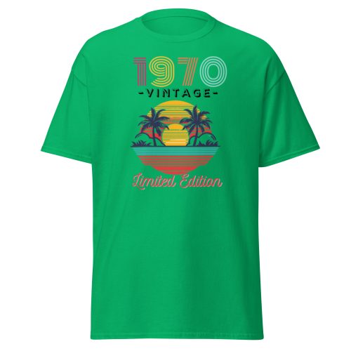 1970 Classic Vintage Limited Edition Birthday T-Shirt Present Born In 1970