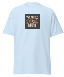 Vintage Motorbike T-Shirt Two Wheels, One Love